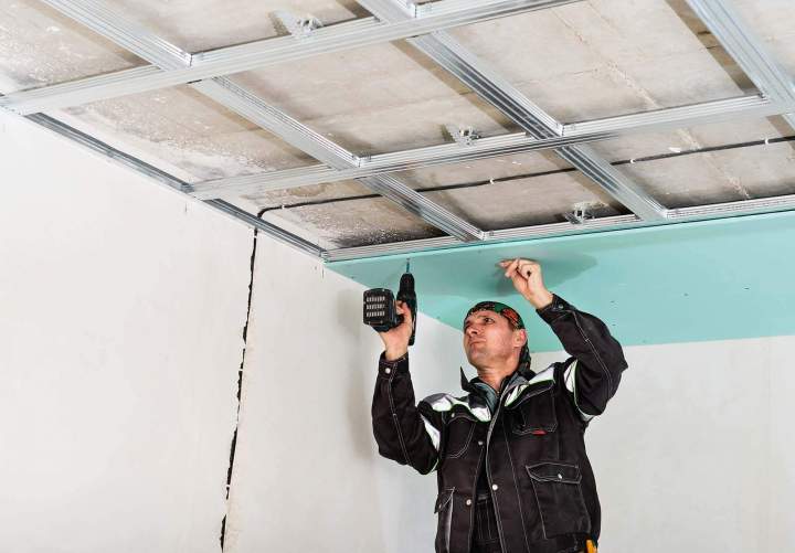 Expert en pose de plafond démontable Saint-Gaudens